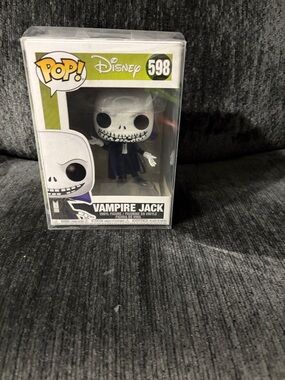 Nightmare Before Christmas Funko Vampire Jack Pop! Figure - White, Black & Navy